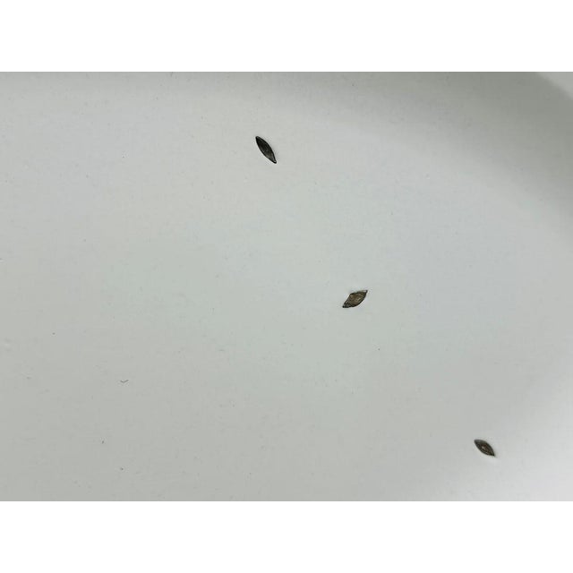 1980s Modern Emilia Castillo Taxco Silver Bamboo Porcelain Oval Platter For Sale - Image 9 of 18