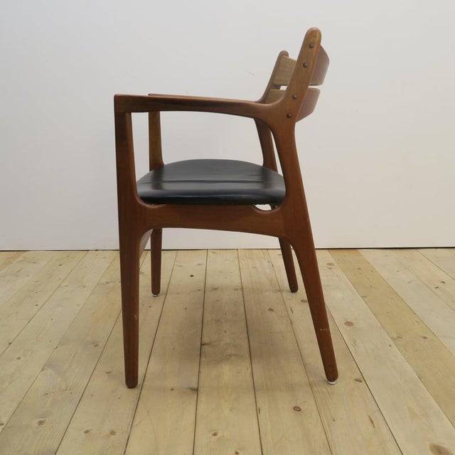 Teak chair by Erik Buch for Christiansen Møbelfabrik, Denmark 1960