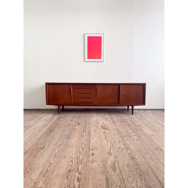 Mid-Century Danish Sideboard in Teak by Axel Christensen Odder for Odder Møbler For Sale - Image 11 of 16
