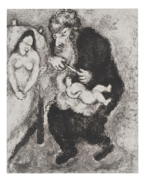 Marc Chagall, Circumcision, Original Engraving