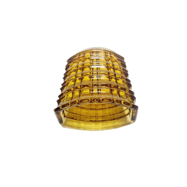 Glass New Look Optical Vase by Jan Sylwester Drost for Ząbkowice Glassworks, 1970s For Sale - Image 7 of 11