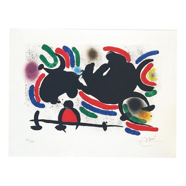 Joan Miró, Lithographe I, 1972, Lithograph For Sale
