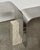 Tau 2.0 Coffee Table in Raw Aluminum & Giallo Distria Marble by D´ARK Atelier For Sale - Image 6 of 10