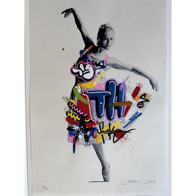 Martin Whaston Equilibrum, 2022 Woodcut and hand drawing by the artist Limited edition of 150 copies, signed and numbered...