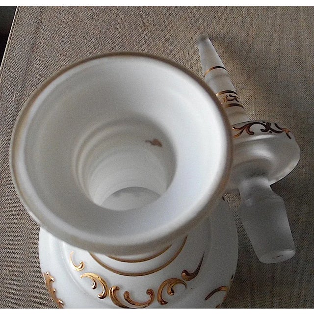 Vintage Cased Glass & 24K Gold Trim Decanter For Sale In Cincinnati - Image 6 of 8