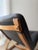 Mid-Century Modern Plywood Chair in Black Leather, 1970s For Sale - Image 6 of 11