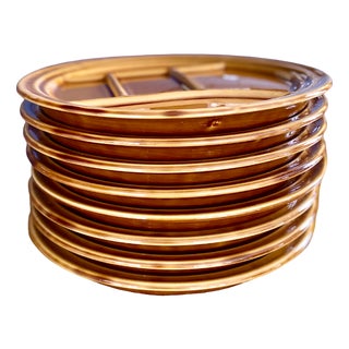 Ceramic Plates from Staub, 1960s, Set of 8 For Sale