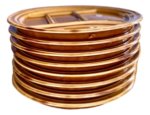 Ceramic Plates from Staub, 1960s, Set of 8