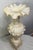 19th Century Huge Antique 1800's Hand Carved Alabaster Stone Marble Urn Flower Vase Sculpture For Sale - Image 5 of 15
