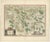 Antique Atlas Map of France from Blaeu, 1642 For Sale