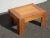 Farmhouse Vintage Monterey Style Oak Footstool Bench W Brass Corners For Sale - Image 3 of 12