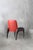 Bright Red Leather and Glossy Lacquered Ash Chair by Casa Casati For Sale - Image 4 of 8