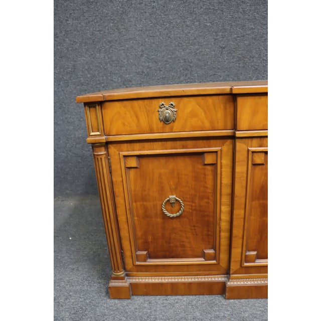 Henredon Neoclassical Style Cherry Credenza For Sale In Philadelphia - Image 6 of 16