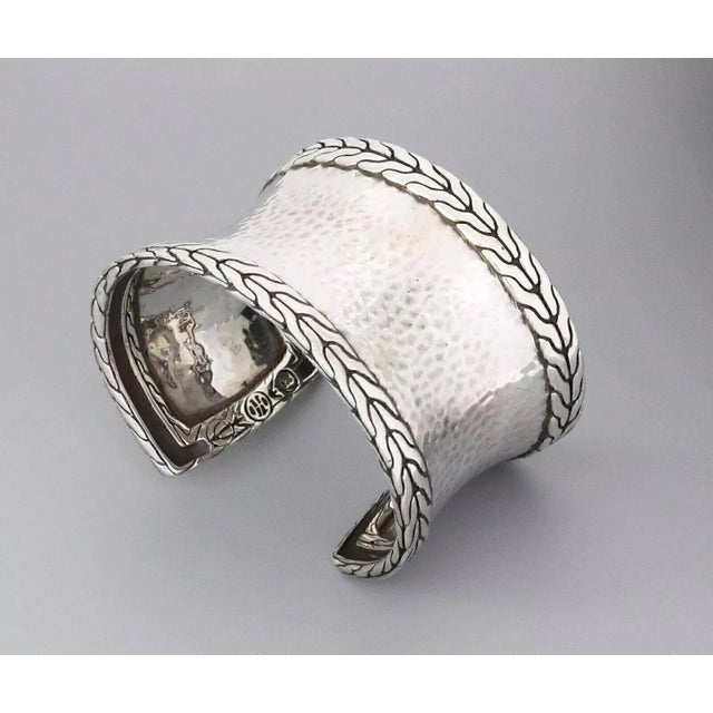 28173 - John Hardy Palu Sterling Silver 42mm Wide Concave