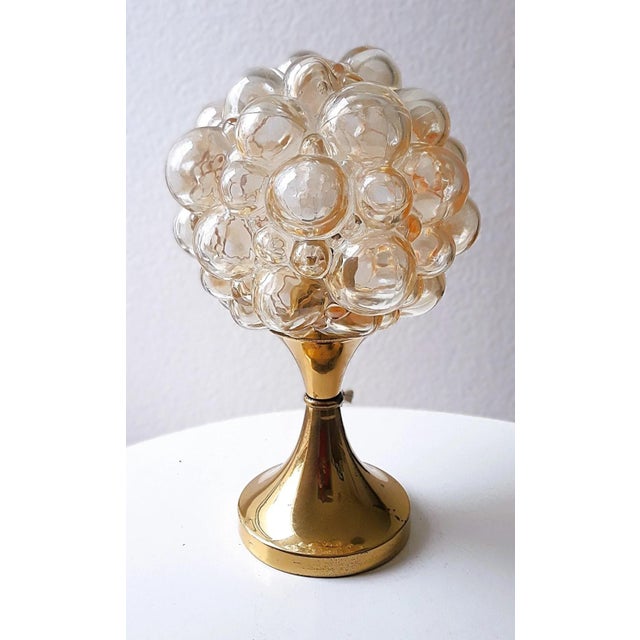 Metal Vintage Bubble Table Lamp by Helena Tynell, 1960s For Sale - Image 7 of 8