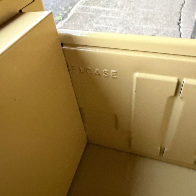 Steelcase Mid Century Modern 4 Drawer Tanker Credenza With a Center Tambour Door For Sale - Image 11 of 12