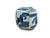 This exquisite antique blue and white porcelain water dropper is masterfully hand-painted with traditional motifs...
