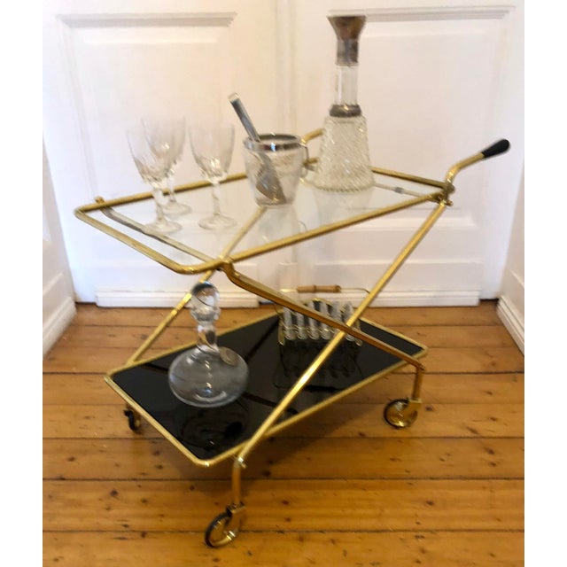 Art Deco Serving Trolley, 1960s For Sale - Image 4 of 11