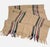 Pendleton Woolen Mills 1980s Pendleton Camel Tan Black and Red Striped Wool Table Runner For Sale - Image 4 of 7