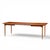 Mid-Century Modern Ramseur Mid Century Walnut Expanding Dining Table With 3 Leaves For Sale - Image 3 of 16