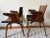 Mid-Century Modern Mid 20th Century Walnut Finish Bentwood Dining/Accent Chair - Set of 2 For Sale - Image 3 of 11