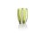 Transitional Pesaro Stripe Glasses - Green, Set of 4 For Sale - Image 3 of 4