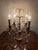 Antique French Dore Bronze & Crystal Girandole Candelabra Lamps - a Pair For Sale - Image 11 of 13