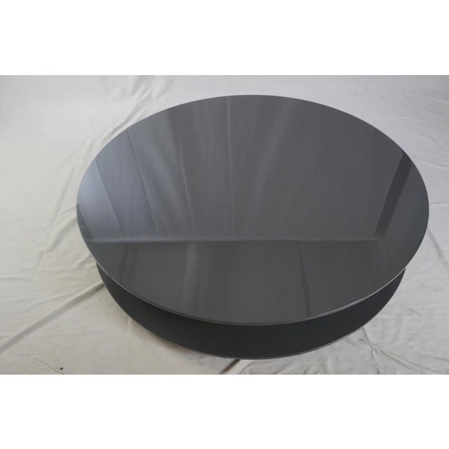 Cappellini Italian Gong Lux Coffee Cocktail Table Attributed to Cappellini For Sale - Image 4 of 4