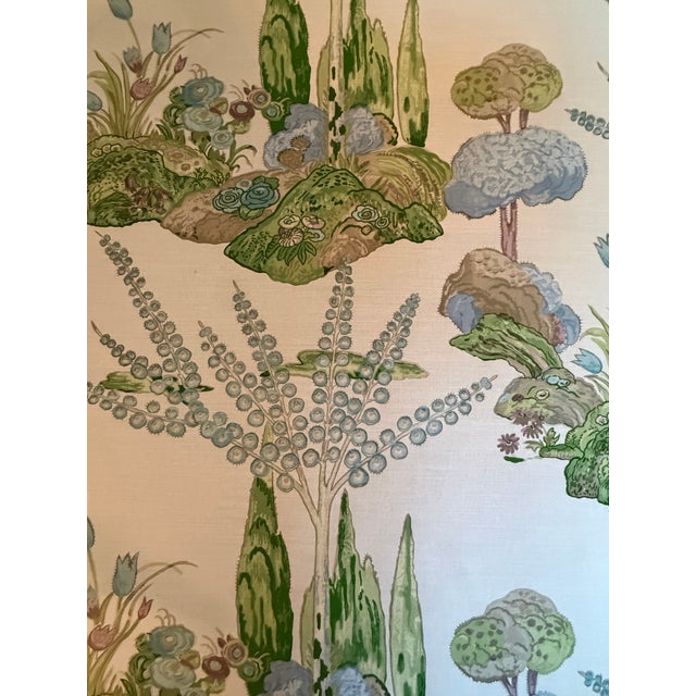 Thibaut Thibaut F945027 Orleans Lavender Linen Blend Fabric 3 5/8 Yards For Sale - Image 4 of 8