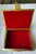 Metal Antique Erhard & Sohne German Jewelry Casket Trinket Box Cherubs Red Velvet For Sale - Image 7 of 11