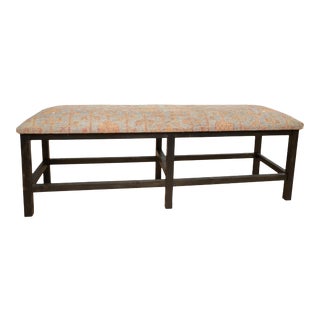 Reclaimed Vintage Rug Bench For Sale