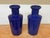 Blue Martino Interiors Glazed Ceramic Bottle Vases, Pair For Sale - Image 8 of 12