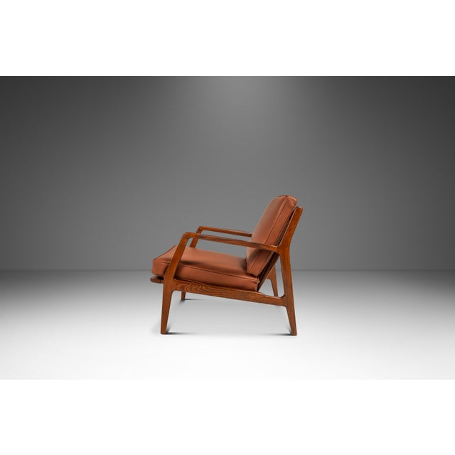 Introducing an ultra-rare Model 596 Lounge Chair in solid Beech originally designed by the renowned Lawrence Peabody for...