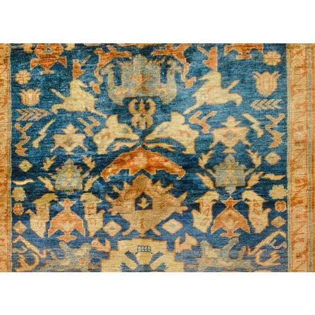 Bold Vintage Turkish Rug For Sale - Image 4 of 12