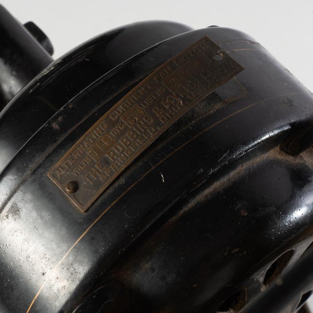 Brass Blade Fan Robbins and Myers Co. For Sale - Image 6 of 15