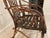 Vintage Wood Twig Dining Arm Chairs- Set of 6 For Sale - Image 4 of 8