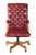 American Chesterfield Style Tufted Leather High Back Executive Office Chair For Sale - Image 3 of 13