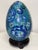 Cloisonné egg is brightly colored enamel with flower and butterfly motif. Combine chinoiserie and Easter with this elegant...