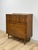 Mid-Century Modern Vintage Chest Broyhill Sculptra MCM Gentleman's Tallboy Three Drawer Cabinet Dresser For Sale - Image 3 of 18