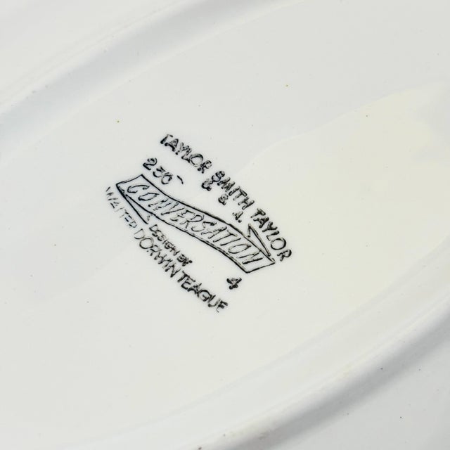 Green Taylor Smith Taylor "Coffee Tree" Serving Bowl by Walter Dorwin Teague For Sale - Image 8 of 8