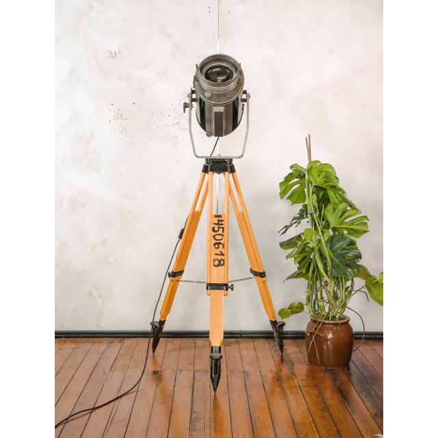 Stage Spotlight Floor Lamp from ADB Belgium, 1960s For Sale - Image 12 of 17