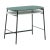 Shika desk by a+a cooren materials: base in chromed or black lacquered metal. Upper top in green, gray, or beige lacquered...