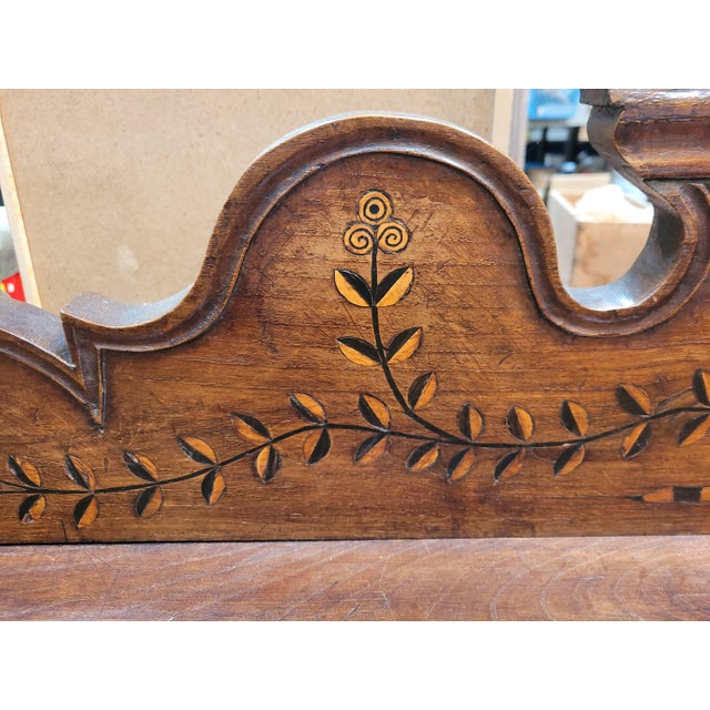Wood Antique French Chestnut Buffet From Brittany For Sale - Image 7 of 10
