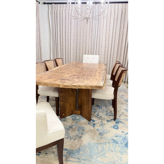 A true centerpiece piece for the considered home. This live edge dining table by DtaleModern — one of India’s most...
