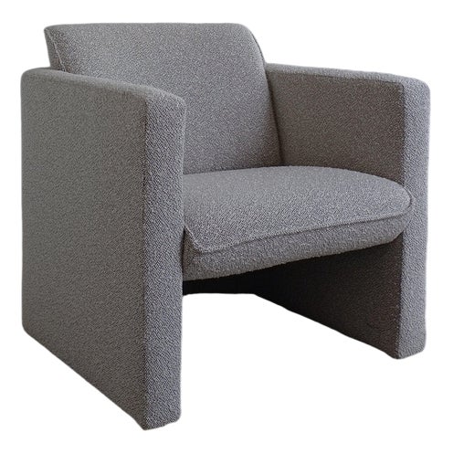Gray Dedar Boucle Lounge Chair, 1990s For Sale