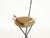 Italian Tripod Floor Ashtray in Bamboo and Iron, 1950s For Sale - Image 4 of 14