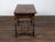 Wood English Georgian Period 1800s Walnut Table with Drawer and Turned Baluster Legs For Sale - Image 7 of 12