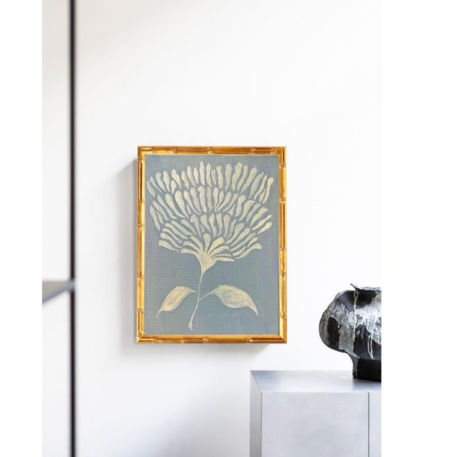 Artist: Tatiana Duperault Medium: Acrylic on canvas Framed Size: 13” W x 16” H Style: Botanical, minimalist, modern...