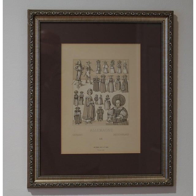 1900s Framed French Vintage Heliogravure Prints - Set of Four For Sale In Atlanta - Image 6 of 10