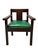 Art Deco Modernist Desk and Armchair in Oak, 1920s, Set of 2 For Sale - Image 18 of 18